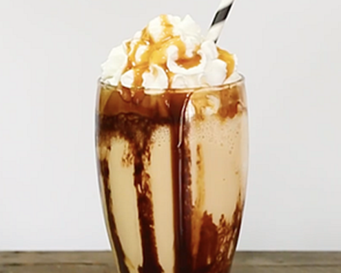 Frozen Caramel Cappuccino