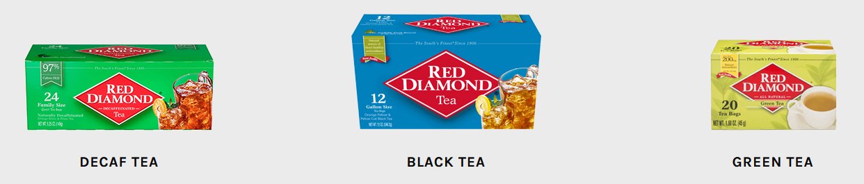Red Diamond Retail Tea Bags