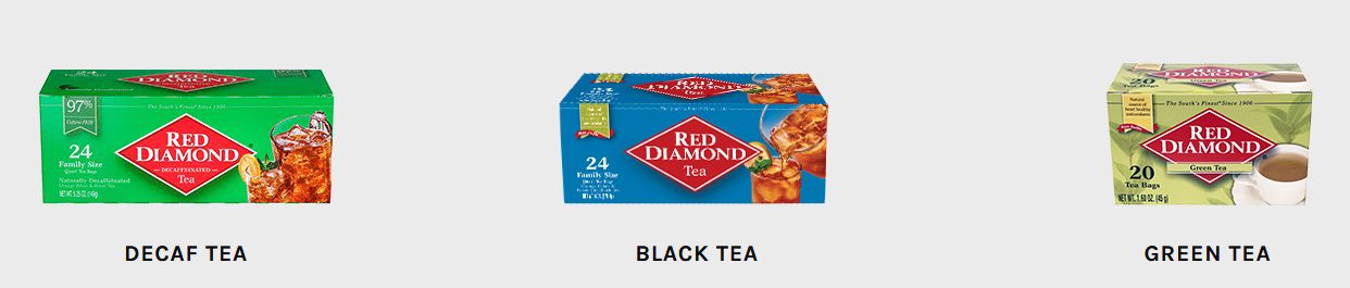 Red Diamond Retail Tea Bags